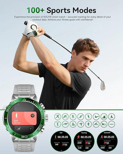 SOUYIE Military Rugged Smart Watch - Image 5