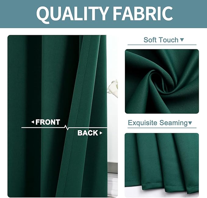ChrisDowa Grommet Blackout Curtains - Image 3