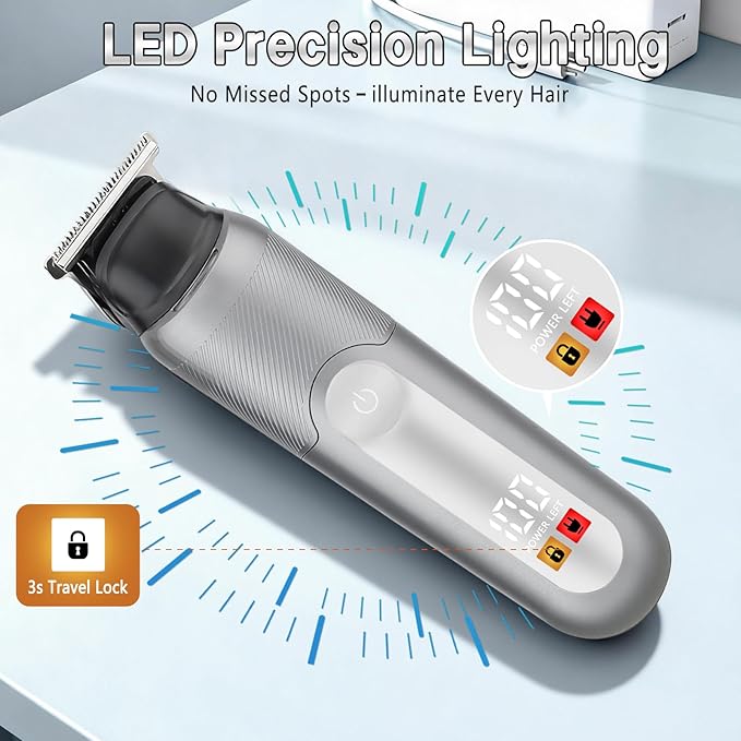 SUNNOW Electric 5-in-1 Body Hair Trimmer - Image 4