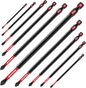 10Pieces Magnetic #2 Phillips 6 in. Hex Anti-Slip Screwdriver Bits, 1/4 Inch by GEINXURN