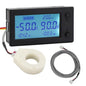 DROK Battery Monitor, Amp Volt Power Watt Meter DC 0-300V 200A STN LCD Display by DROK