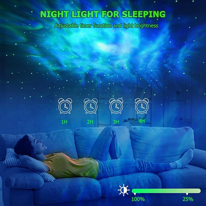 HERHOTER Galaxy Projector, Star Projector - Image 2