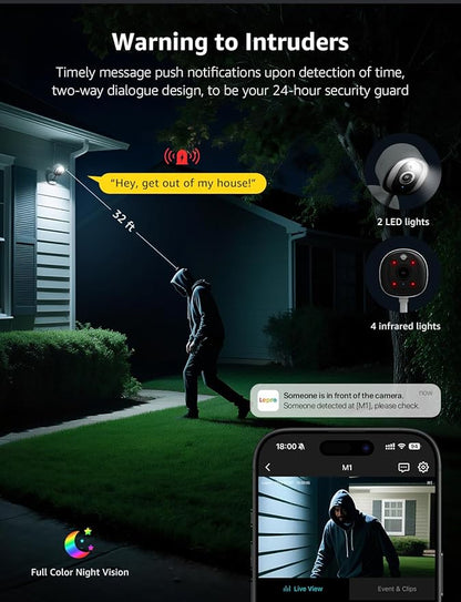 Lepro 2K Security Indoor & Outdoor Camera - Image 5