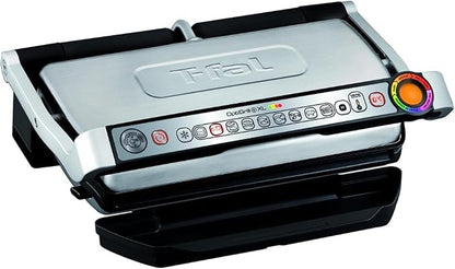T-Fal OptiGrill Stainless Steel XL Electric Grill, 6 Servings, 9 Intelligent by T-falbrand