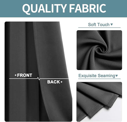 ChrisDowa Grommet Blackout Curtains - Image 3