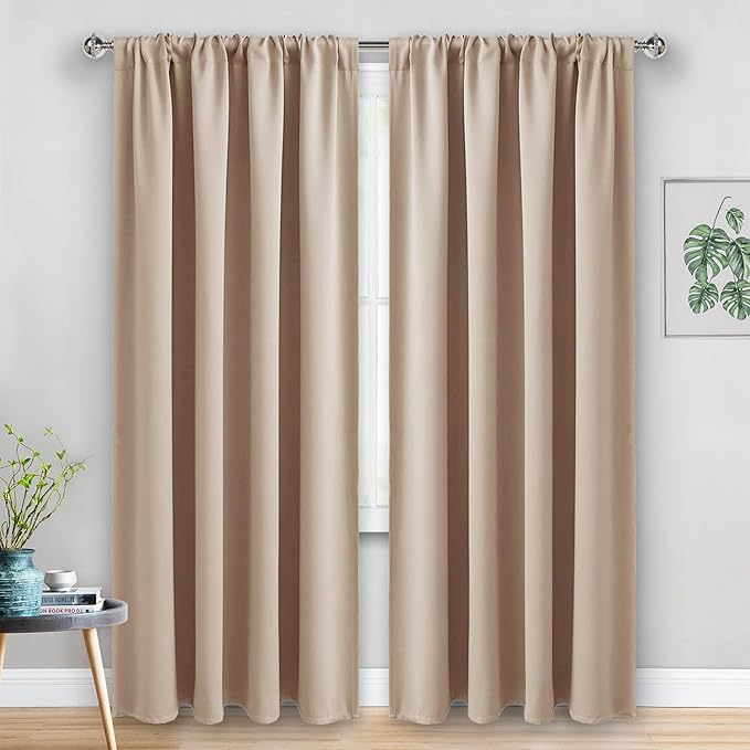 JIUZHEN Blackout Curtains for Bedroom - Image 7