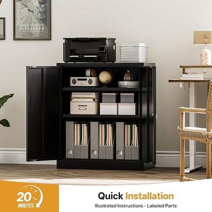 Metal Garage Storage Cabinets，Metal File Cabinet - Image 5