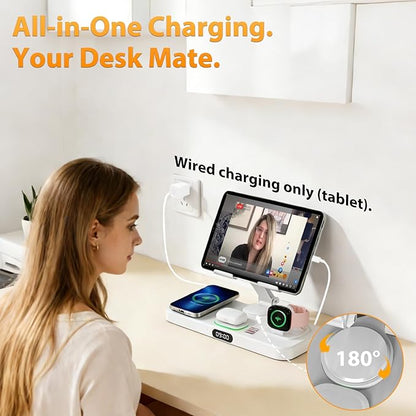 30W Charging Station for Apple Products, Foldable Wireless Charger - Image 8