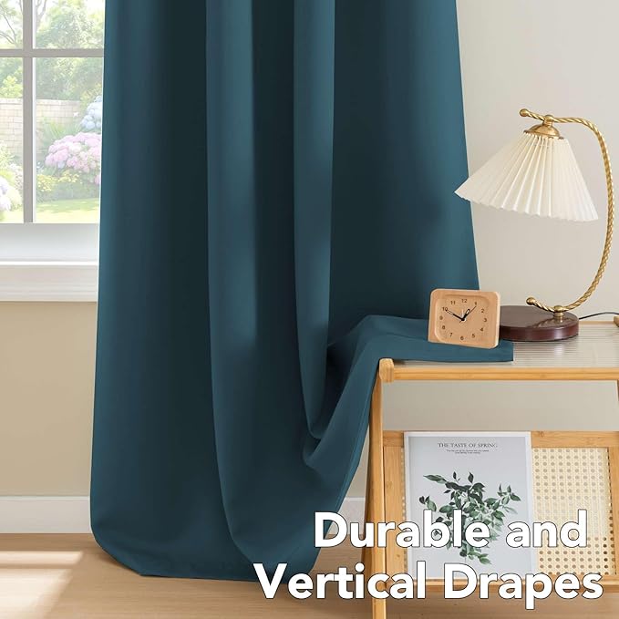 H.VERSAILTEX Premium Blackout Thermal Insulated Room Darkening Curtains - Image 8