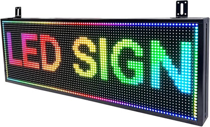 P10 Scrolling Led Sign Programmable Display Digital Sign Outdoor Message Board by HIJHSAIL