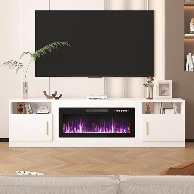 Lemberi Fireplace tv Stand - Image 8