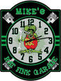 Decorative Concepts Rat Fink Green Garage Wall Clock Sign - Customized