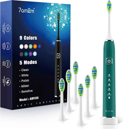 7AM2M Sonic Electric Toothbrush by 7AM2M