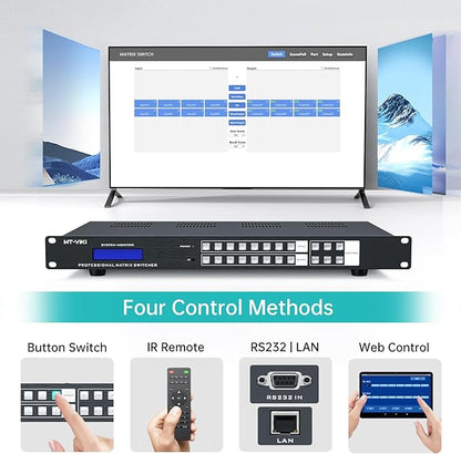 MT-VIKI 8x8 8K UHD HDMI 2.1 Matrix Switcher - Image 3