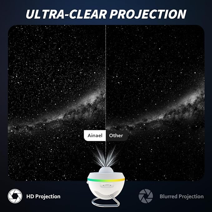 Ainael Galaxy Projector, Star Projectors Home Planetarium Space Ceiling Starry - Image 2