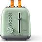 BUYDEEM DT620 2-Slice Toaster, Extra Wide Slots, Retro Stainless Steel by BUYDEEM