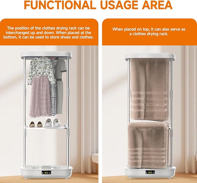 Freestanding Towel Warmer Rack - Image 3