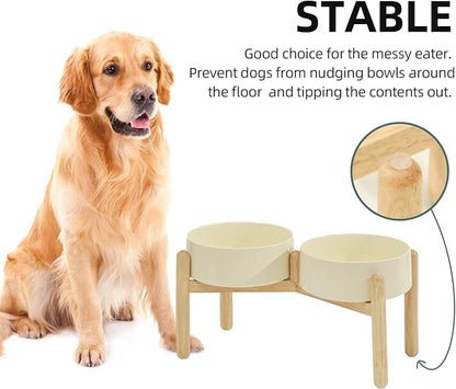Ceramic 8.2inch Raised Dog Bowl - Image 6
