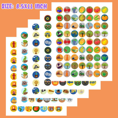 Potty Training Chart for Toddler 17 PCS Self-Care Training Sticker Chart Potty Reward Chart with 351 Stickers Potty Training Sticker Chart