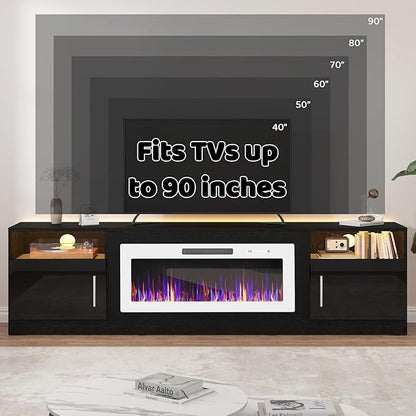 Lemberi Fireplace tv Stand - Image 7