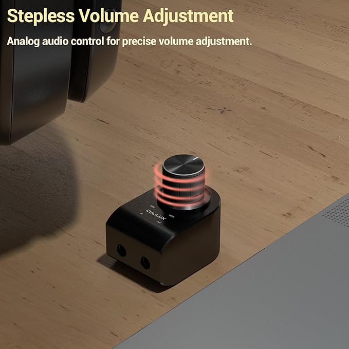 Cubilux 3.5mm Stereo Volume Controller, Headphones Volume Attenuator - Image 4