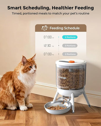 Automatic Cat Feeder, 3L Timed Pet Feeder - Image 5