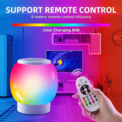 RGB ambient night light, Eye Caring, Stepless Dimming, Touch Night Lamp - Image 2