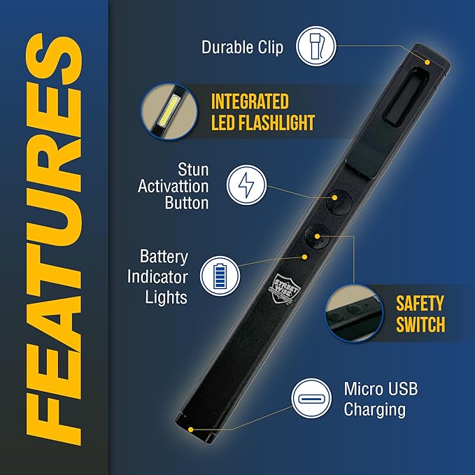 Streetwise Pain Pen 25, 000 Volts Stun Gun - Image 6