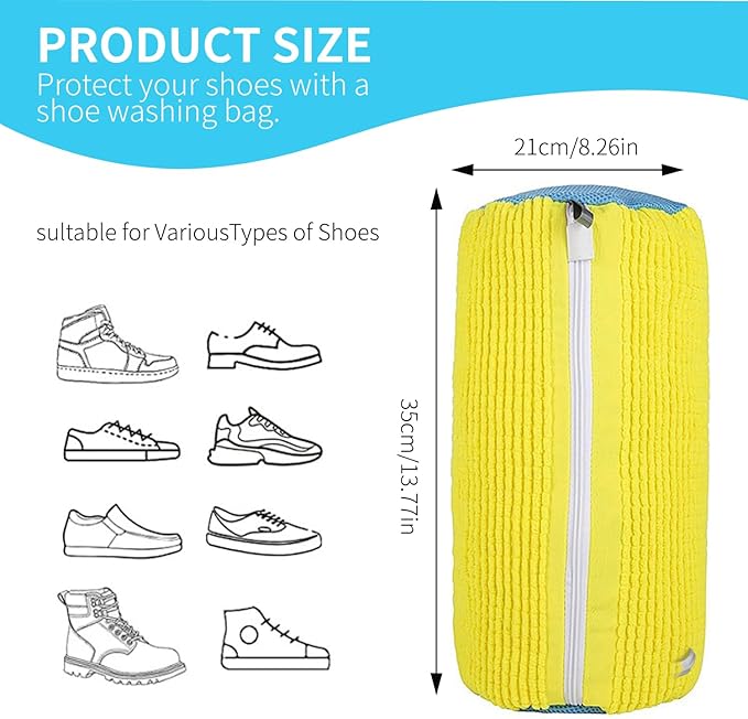 Shoe Washing Machine Bag: Laundry Shoe Bag - Image 2