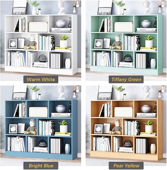 IOTXY Open Shelf Low Bookcase - Image 3