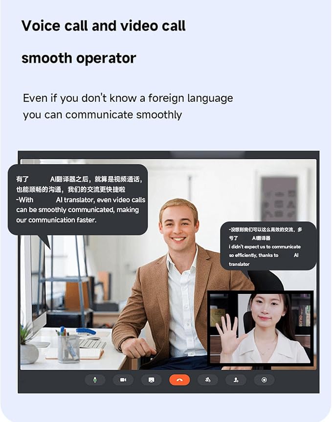 Wisoqu AI Language Translator Device, Real Time 140+ Languages Text Voice Photo - Image 9