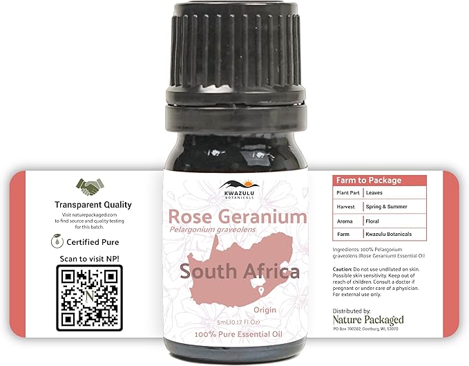 Rose Geranium Essential Oil - Image 4