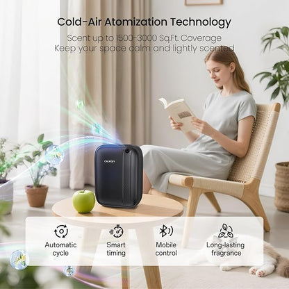 Waterless Diffuser, Hotel Scent Diffuser-Smart APP Control-400mL Capacity Up to - Image 4