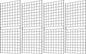 7RiversART Grid Wall Commercial Grade Grid Panels Heavy Duty Panel by 7RiversART