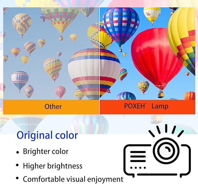 PXOEH A+ Quality DT01911 for Hitachi CP-WU9100W CP-WU9100B CP-HD9950W - Image 4