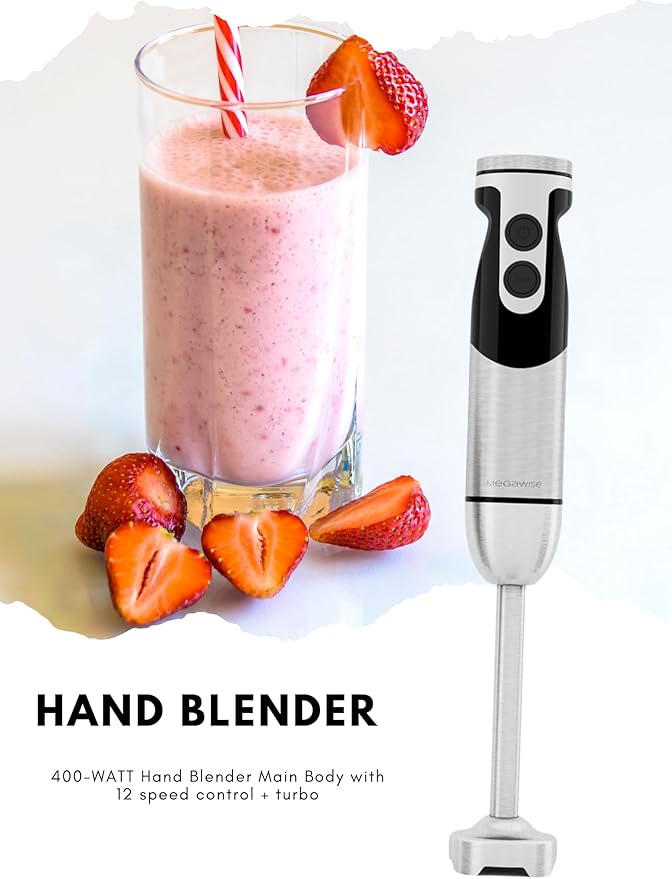 MEGAWISE new Hand Blender Series Only one Hand Blender, no attachments - Image 2