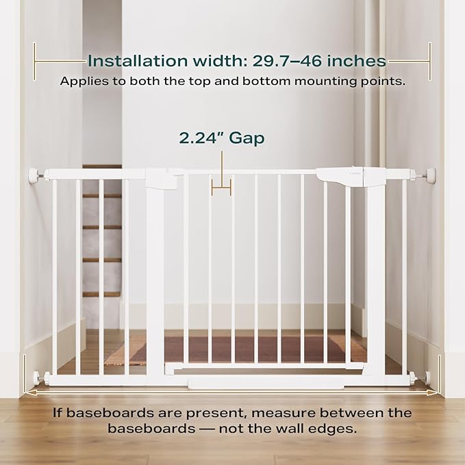Cumbor 2 Pack 29.7-46" Baby Gate - Image 2