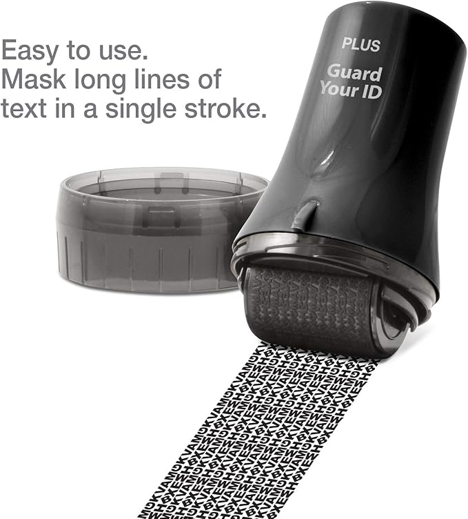 Guard Your ID Wide Advanced Roller 2.0 Identity Theft Prevention Security Stamp - Image 5