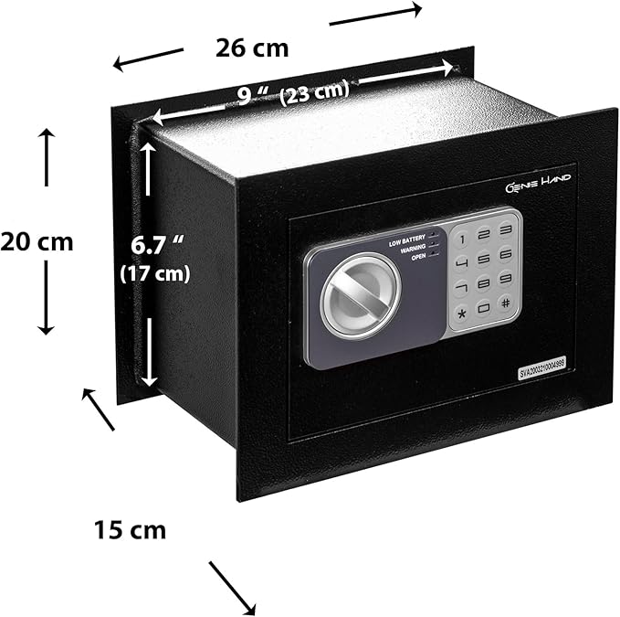 Genie Hand – Time Delay Safe, Anti Robbery Safe Box, Timed Controlled Opening – - Image 3