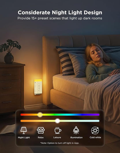 Govee Smart Plug Outlet Extender, 3-Sided Smart Power Strips - Image 7