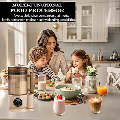 50oz Nut Milk Maker & Grinders, 10-in-1 Soy, Oat & Rice Milk Maker - Image 7