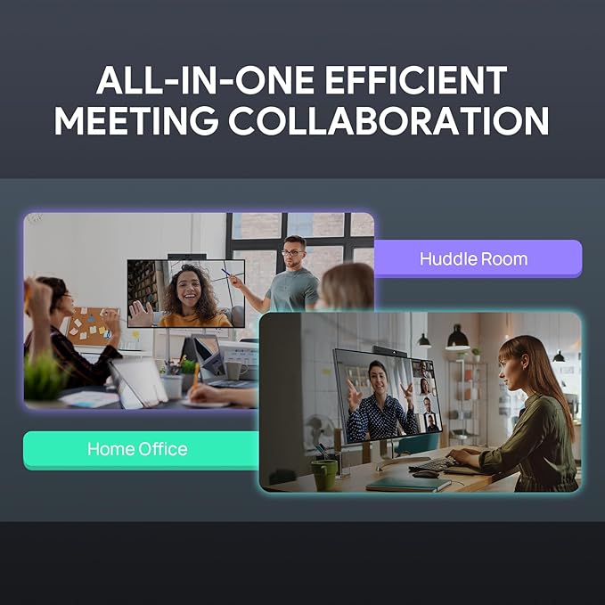 Yealink Video Conference Camera, 4K Webcam, 120° Ai Auto Framing, 8 Microphone - Image 10
