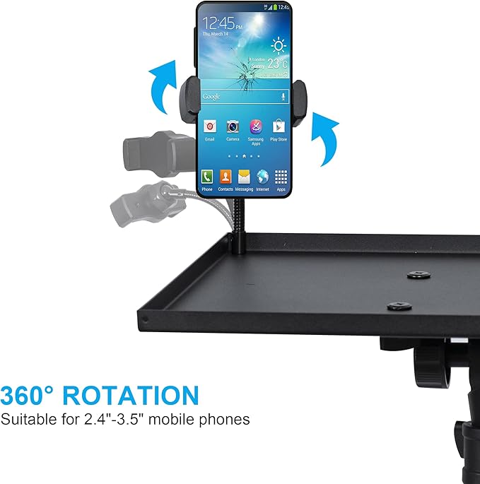DECOSIS Projector Stand Tripod Adjustable, Laptop Height from 23.5 to 63.5 - Image 6