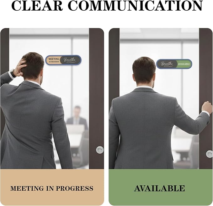 In a Meeting Office Door Sign - Image 2