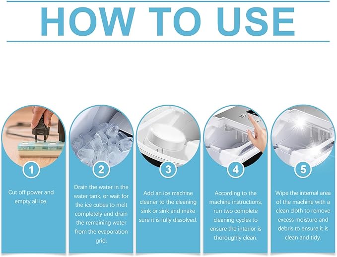 TIMLIFE Ice Machine Cleaner Maker Descaler - Image 7