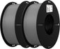 creality pla 3d printer filament, grey & grey, main product view