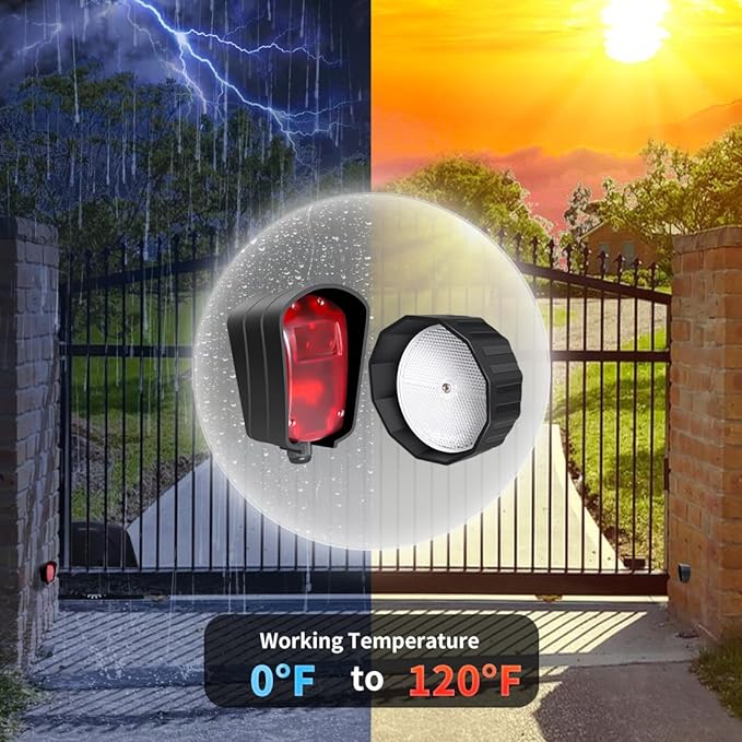 TOPENS TRF3 Safety Reflection Photocell Retro-Reflective Photoelectric Beam - Image 4