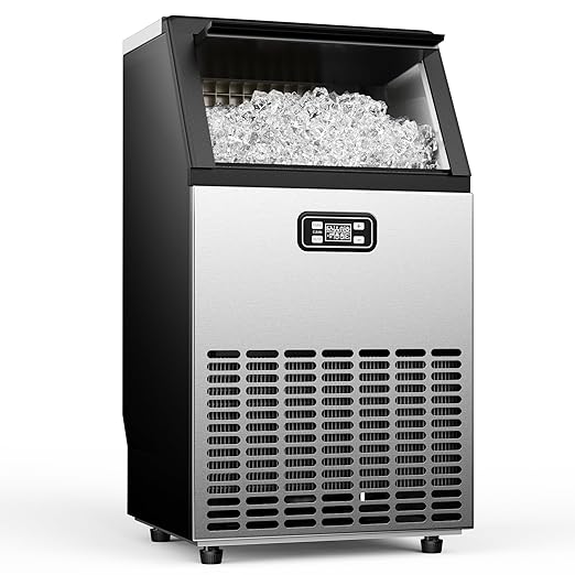 Commercial Ice Maker Machine by Feelfunn