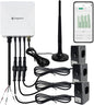 Energy Monitor with 3 * 300A Circuit Level Sensors, Smart Home Power by EdgeAnt