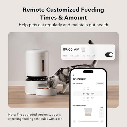 PETLIBRO Automatic Cat Feeder, 5G WiFi Automatic Dog Feeder - Image 3